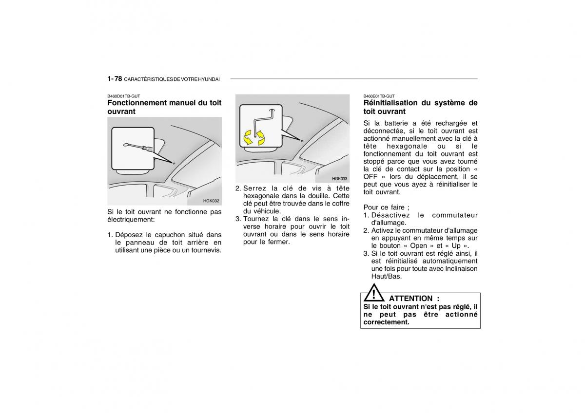 Hyundai Getz manuel du proprietaire / page 88