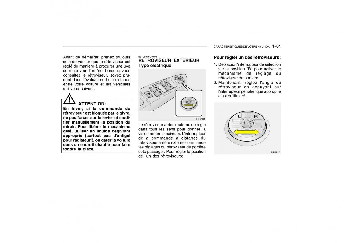 Hyundai Getz manuel du proprietaire / page 91