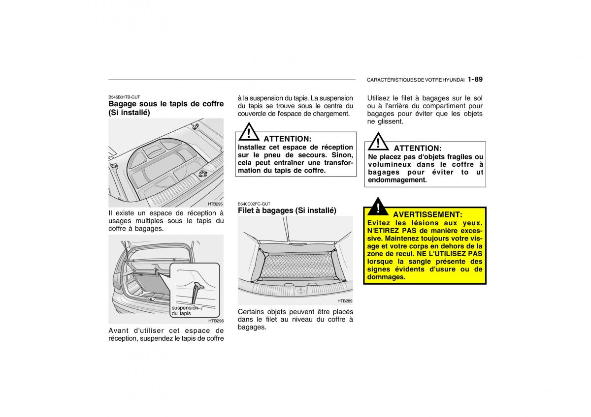 Hyundai Getz manuel du proprietaire / page 99