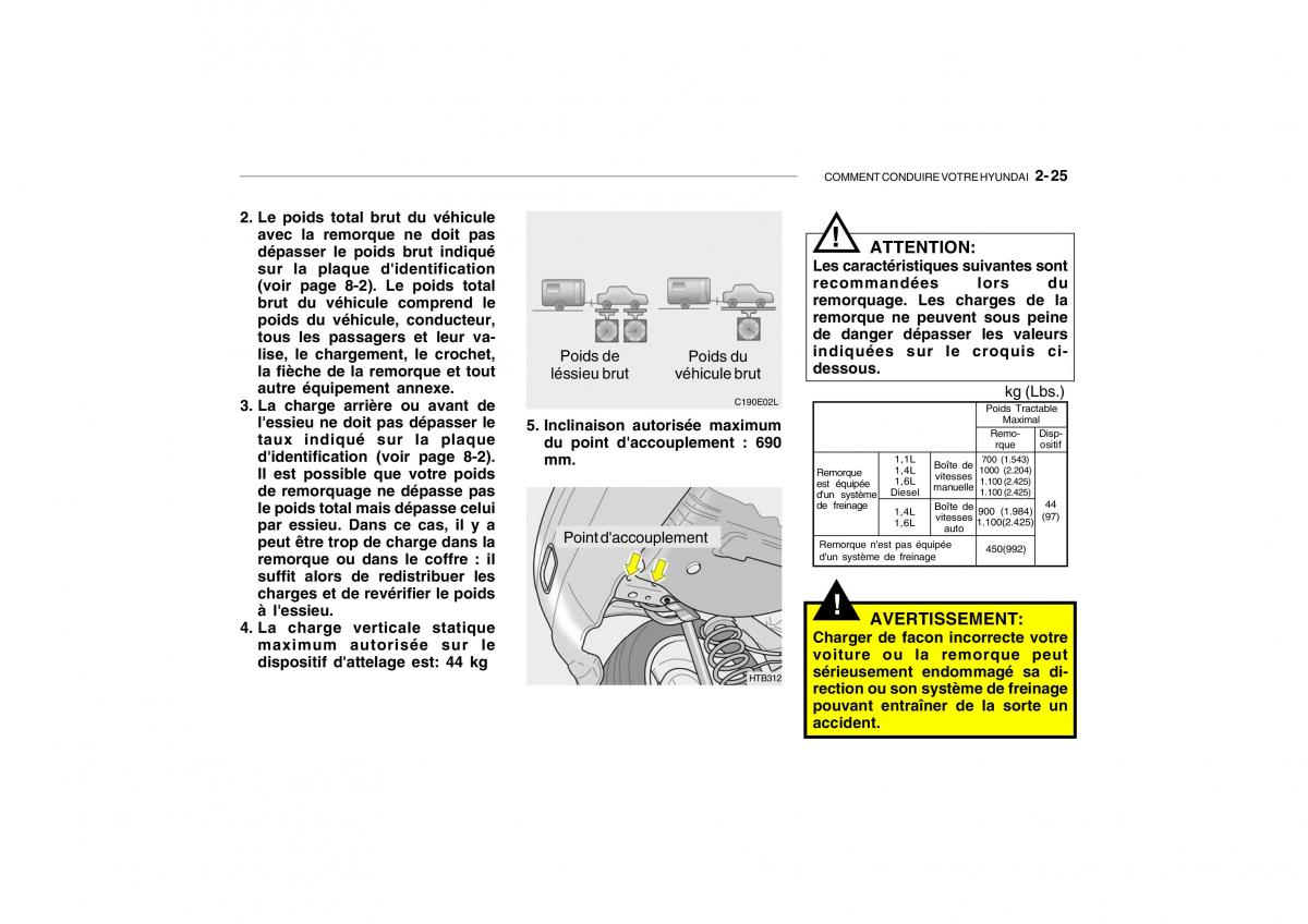 Hyundai Getz manuel du proprietaire / page 144