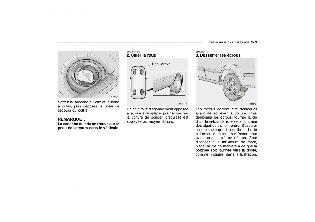 Hyundai Getz manuel du proprietaire / page 155