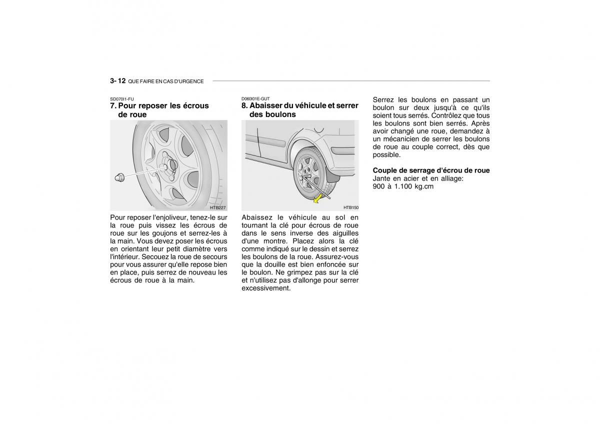 Hyundai Getz manuel du proprietaire / page 158