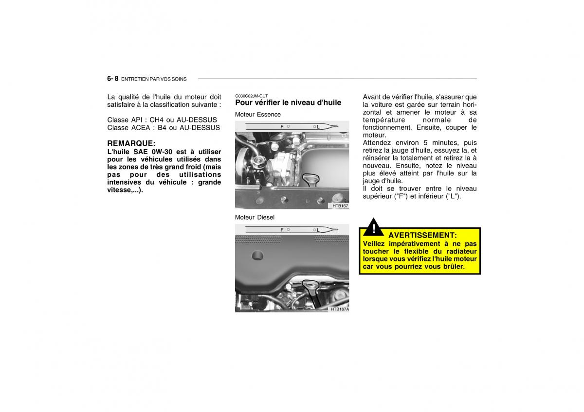 Hyundai Getz manuel du proprietaire / page 185