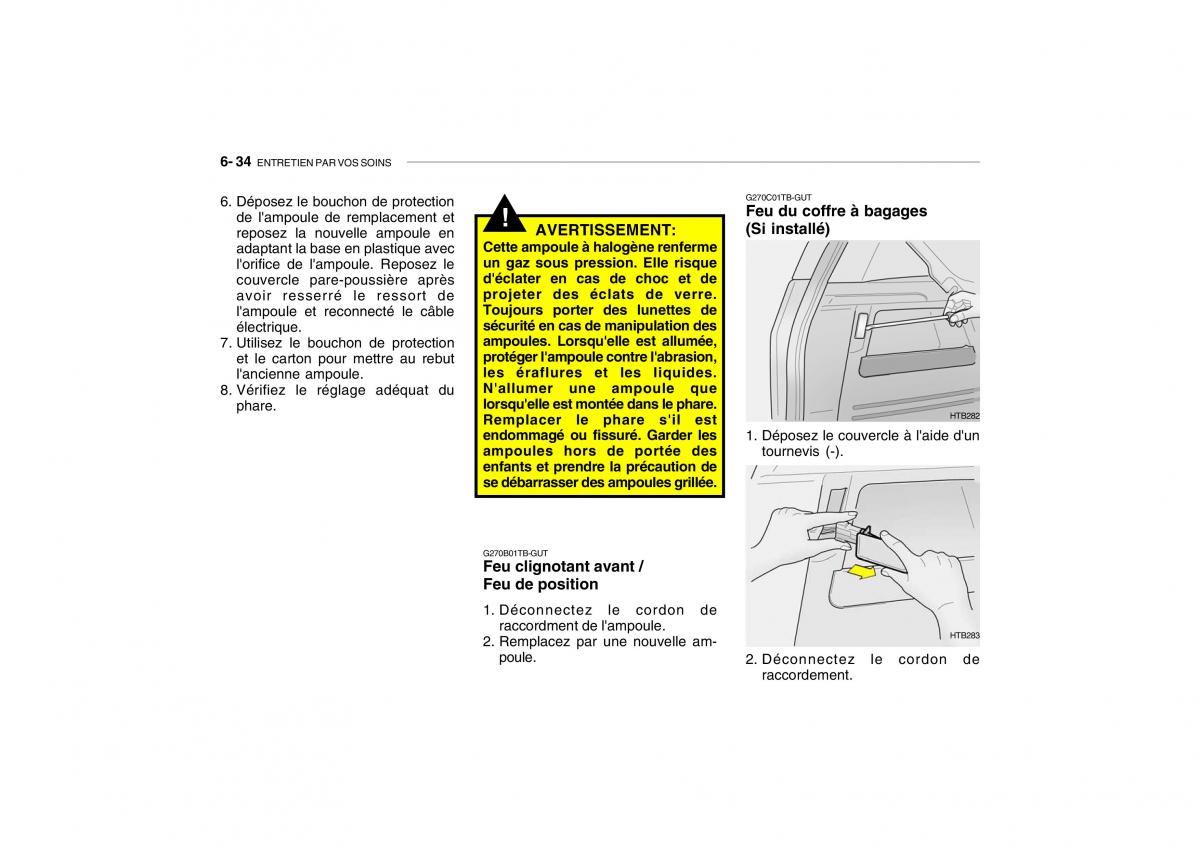 Hyundai Getz manuel du proprietaire / page 211