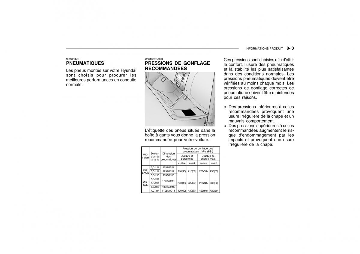 Hyundai Getz manuel du proprietaire / page 224