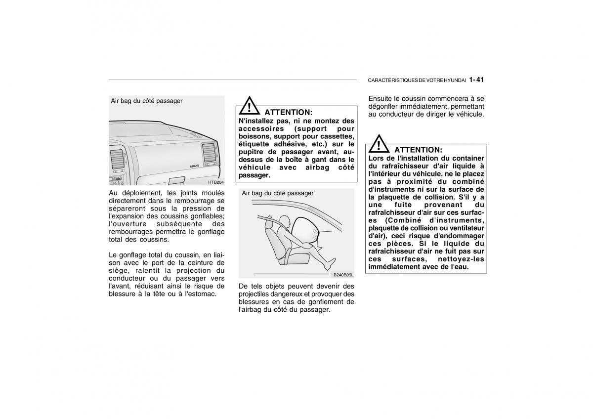 Hyundai Getz manuel du proprietaire / page 51