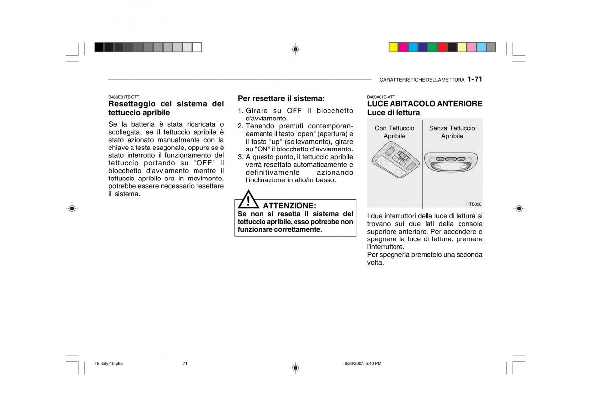 Hyundai Getz manuale del proprietario / page 81