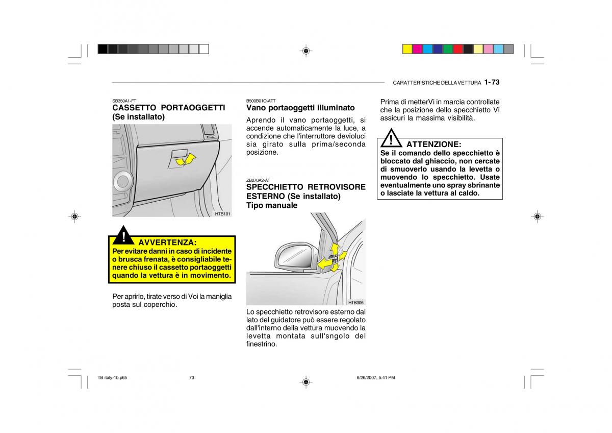 Hyundai Getz manuale del proprietario / page 83