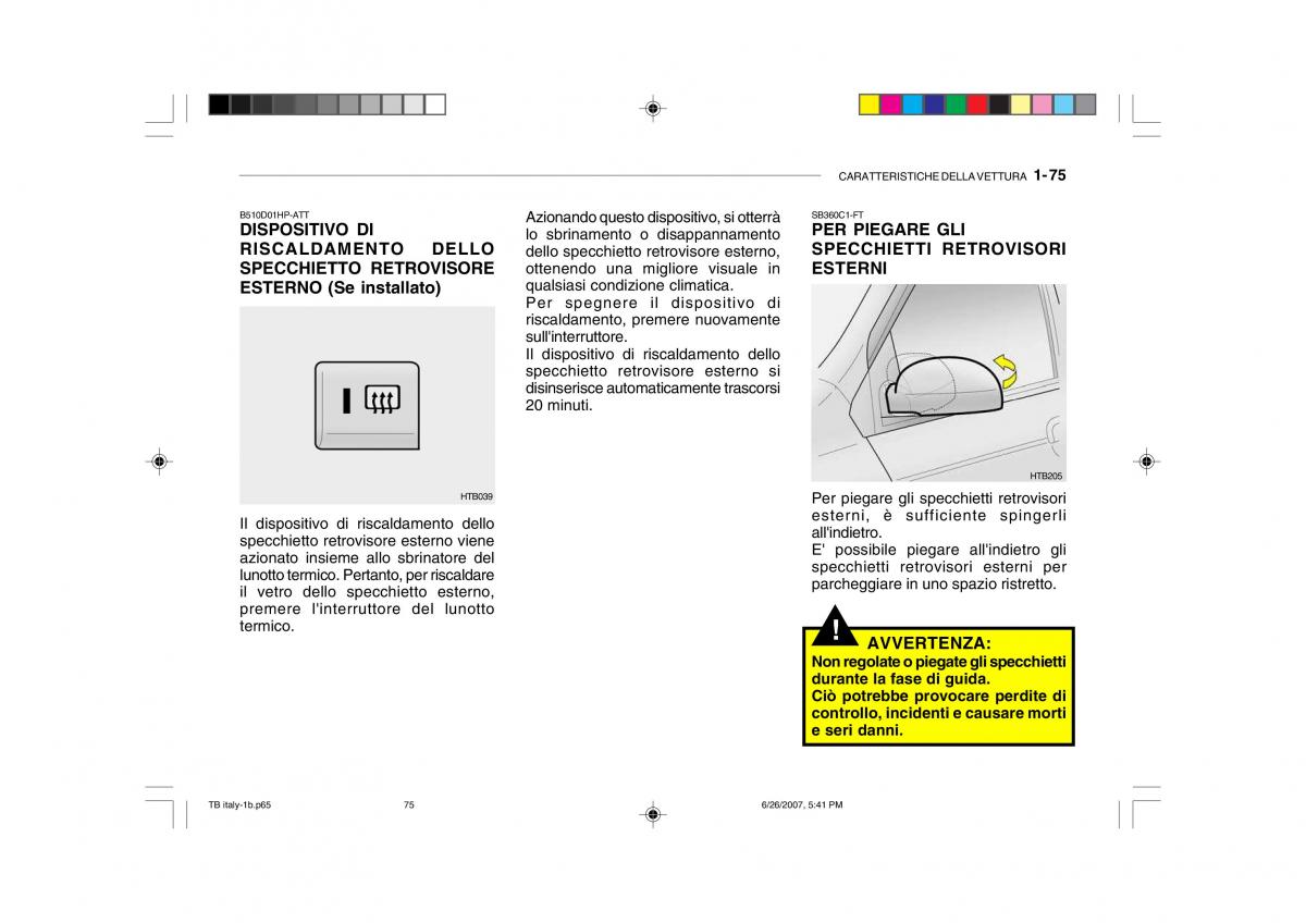 Hyundai Getz manuale del proprietario / page 85