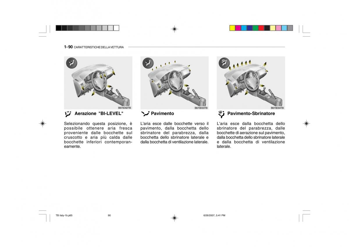 Hyundai Getz manuale del proprietario / page 100