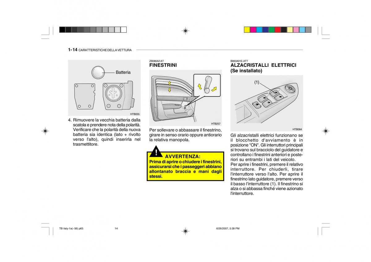 Hyundai Getz manuale del proprietario / page 24