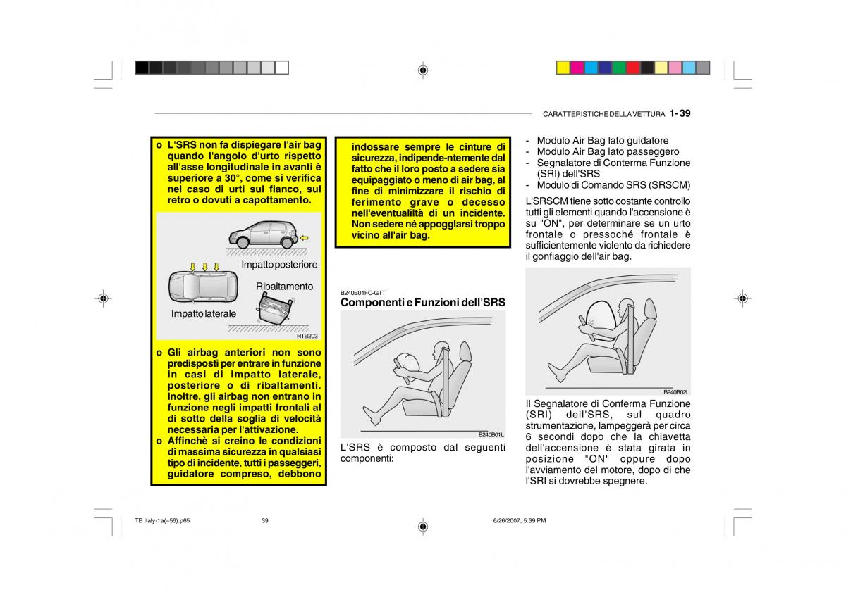 Hyundai Getz manuale del proprietario / page 49