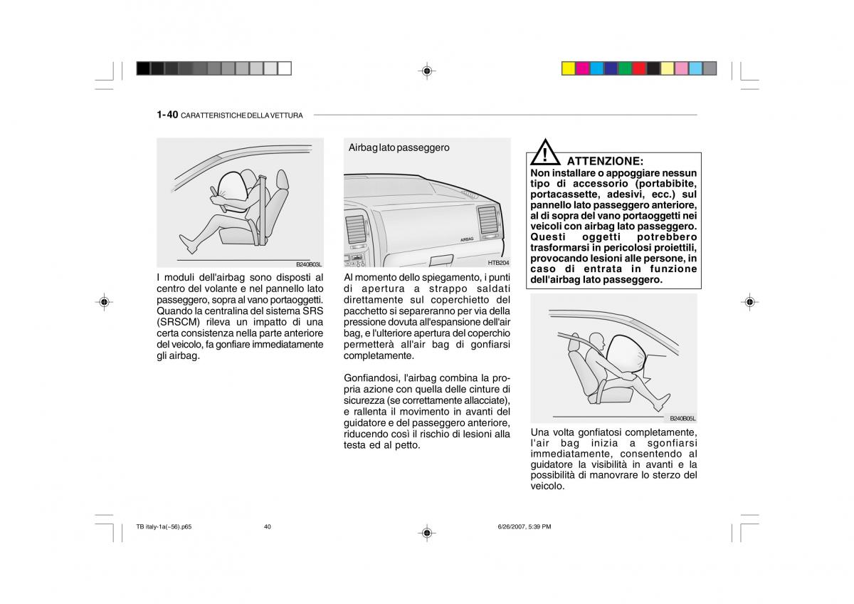 Hyundai Getz manuale del proprietario / page 50