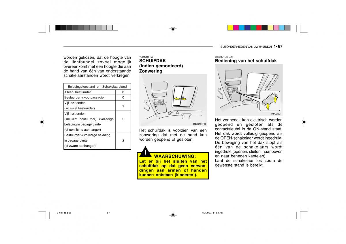 Hyundai Getz handleiding / page 77