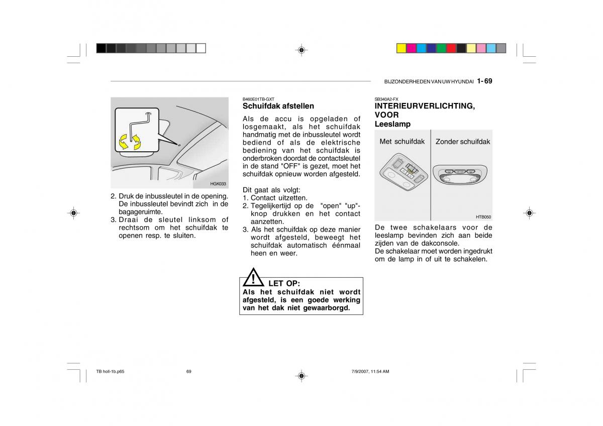 Hyundai Getz handleiding / page 79