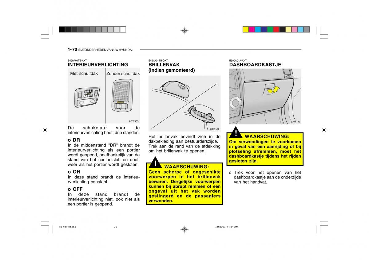 Hyundai Getz handleiding / page 80