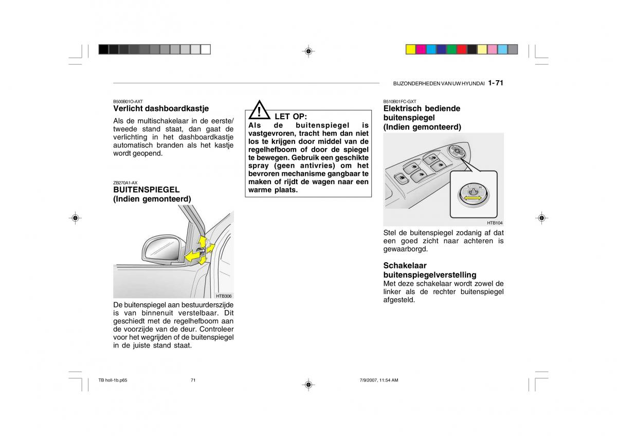 Hyundai Getz handleiding / page 81