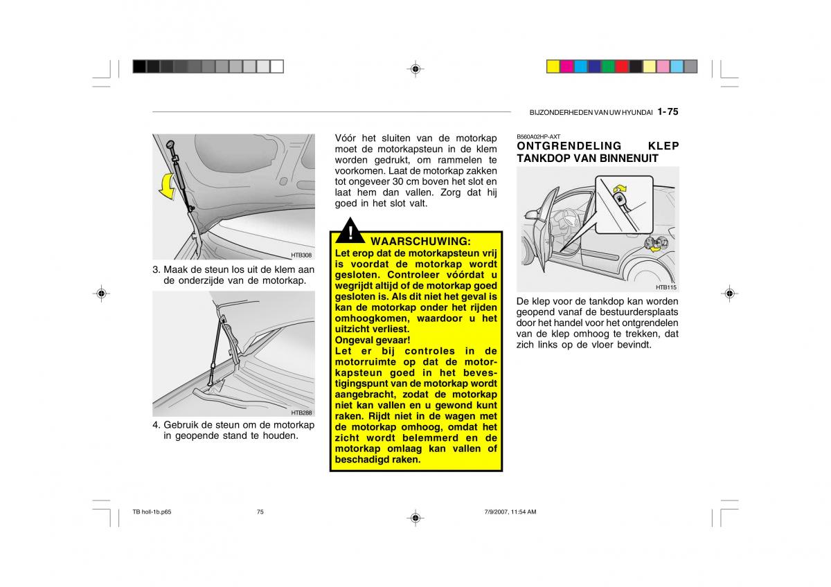 Hyundai Getz handleiding / page 85