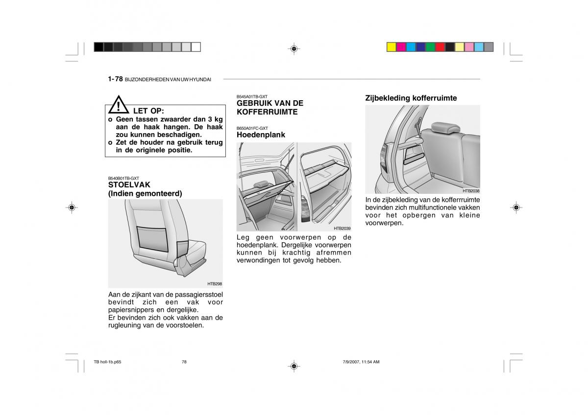 Hyundai Getz handleiding / page 88