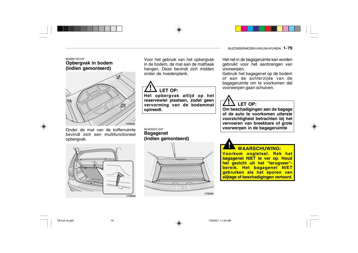 Hyundai Getz handleiding / page 89