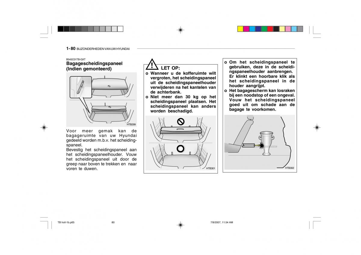 Hyundai Getz handleiding / page 90