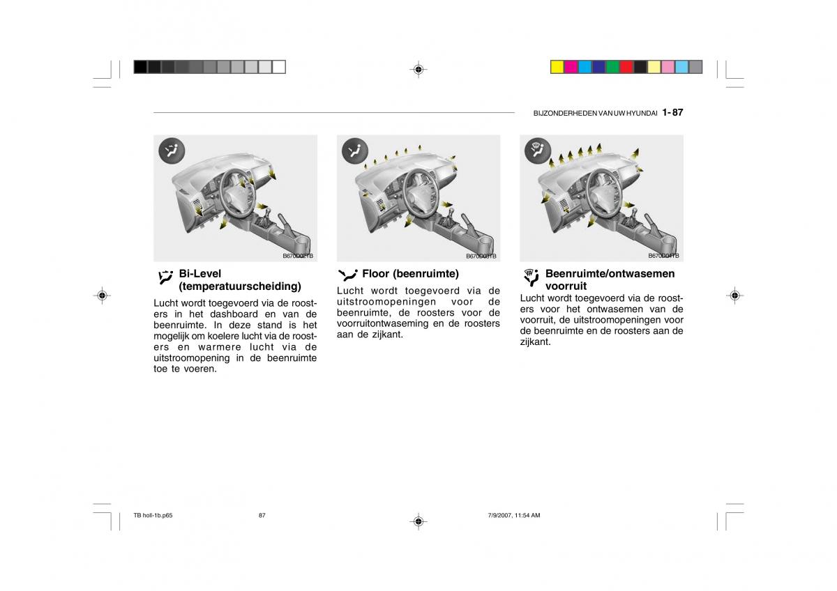 Hyundai Getz handleiding / page 97