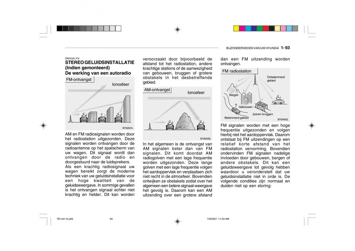 Hyundai Getz handleiding / page 103