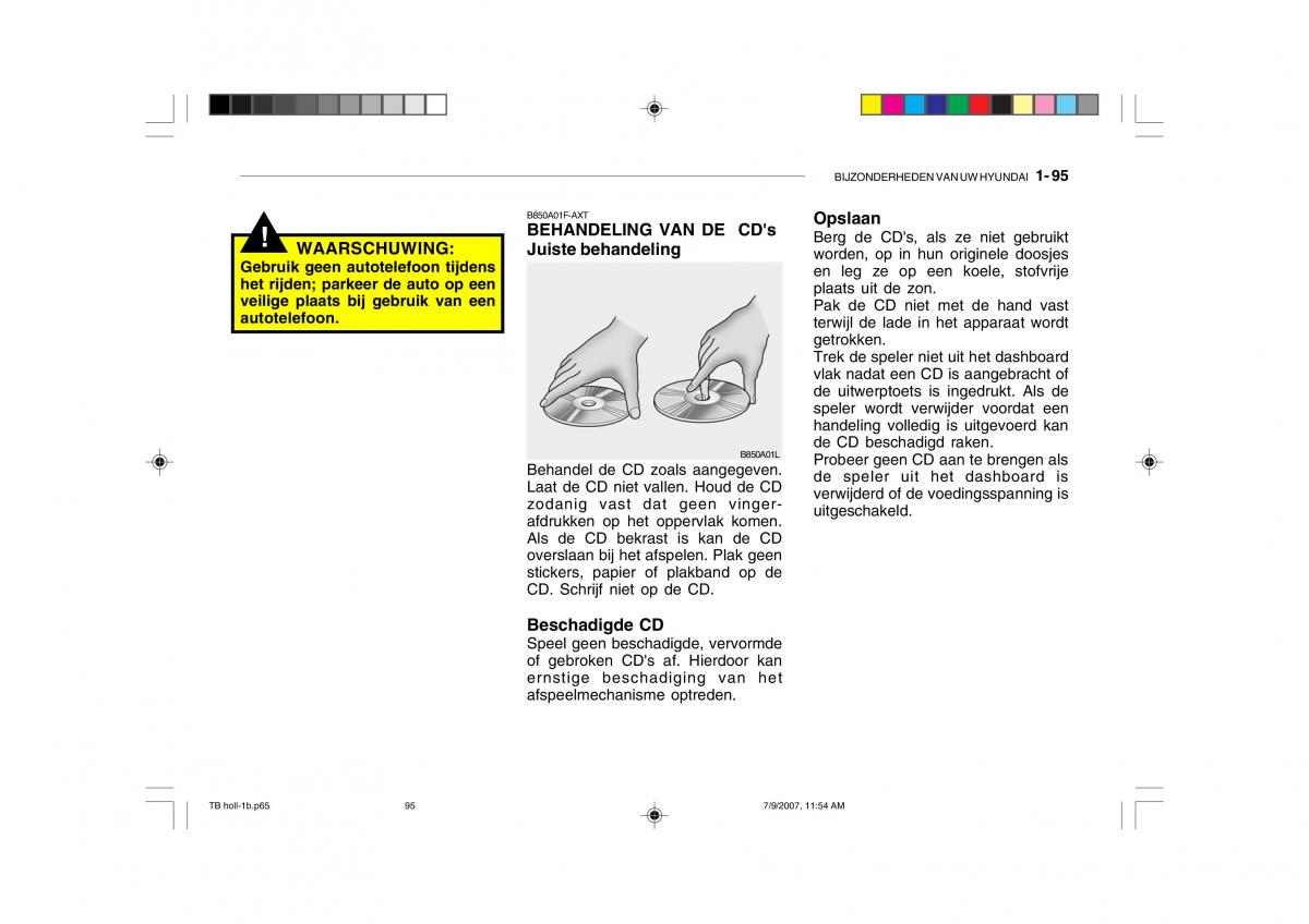 Hyundai Getz handleiding / page 105