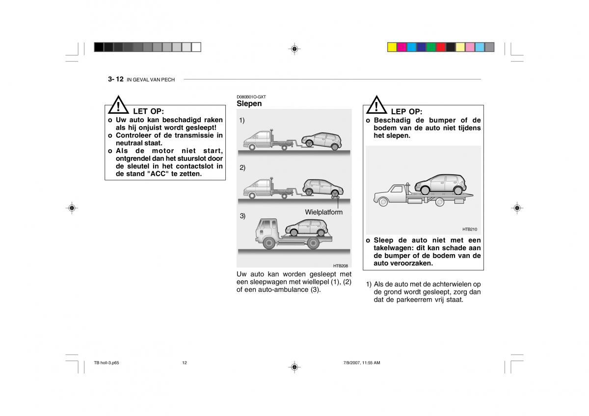 Hyundai Getz handleiding / page 144