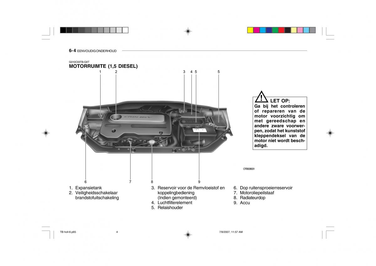 Hyundai Getz handleiding / page 163