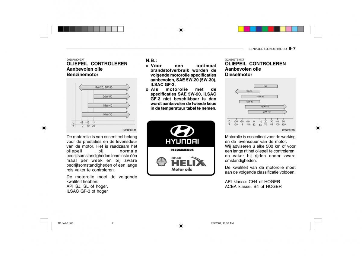 Hyundai Getz handleiding / page 166