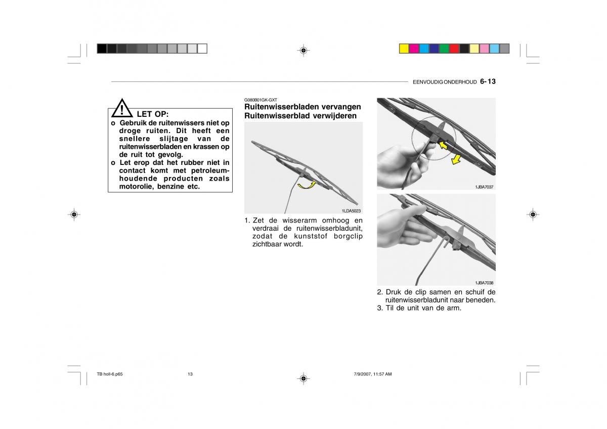 Hyundai Getz handleiding / page 172