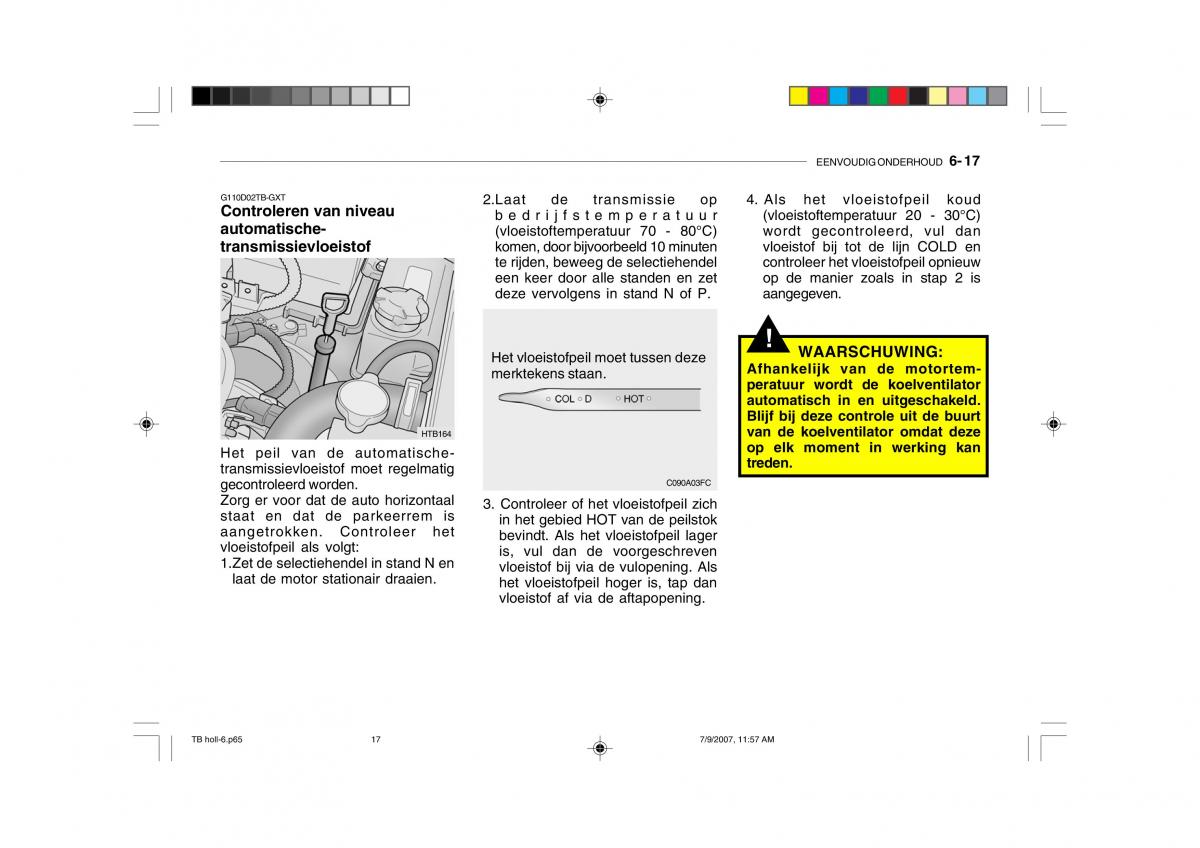 Hyundai Getz handleiding / page 176