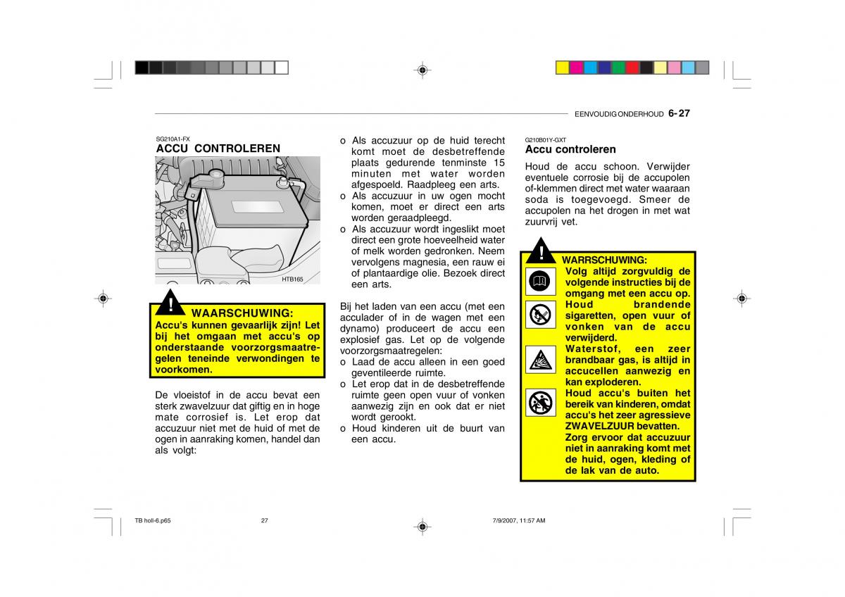 Hyundai Getz handleiding / page 186