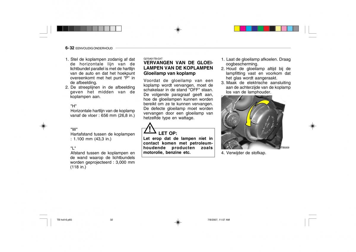 Hyundai Getz handleiding / page 191