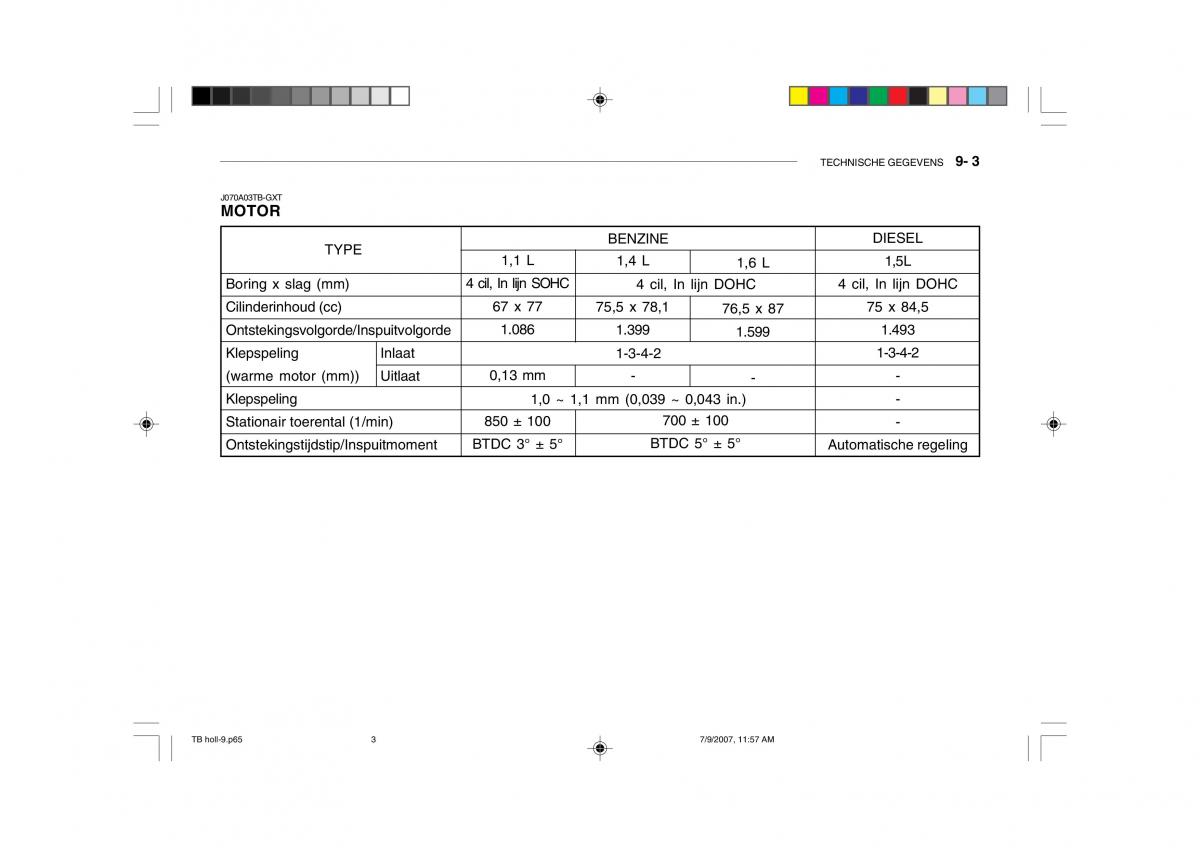 Hyundai Getz handleiding / page 211