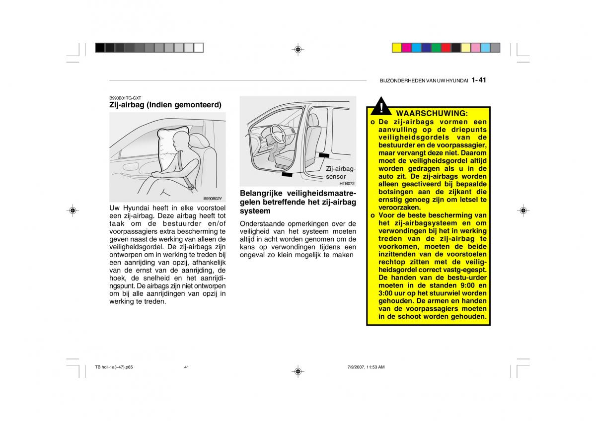 Hyundai Getz handleiding / page 51