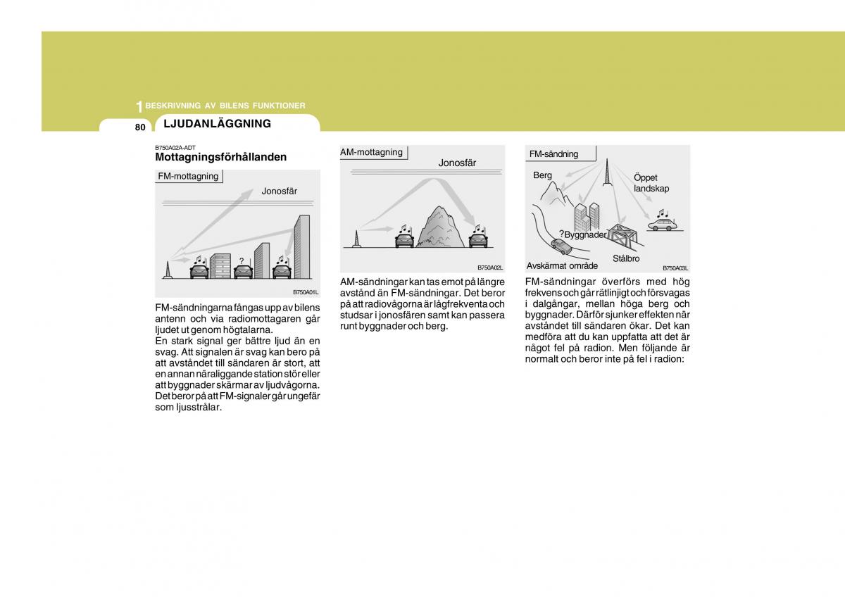 Hyundai Getz instruktionsbok / page 90