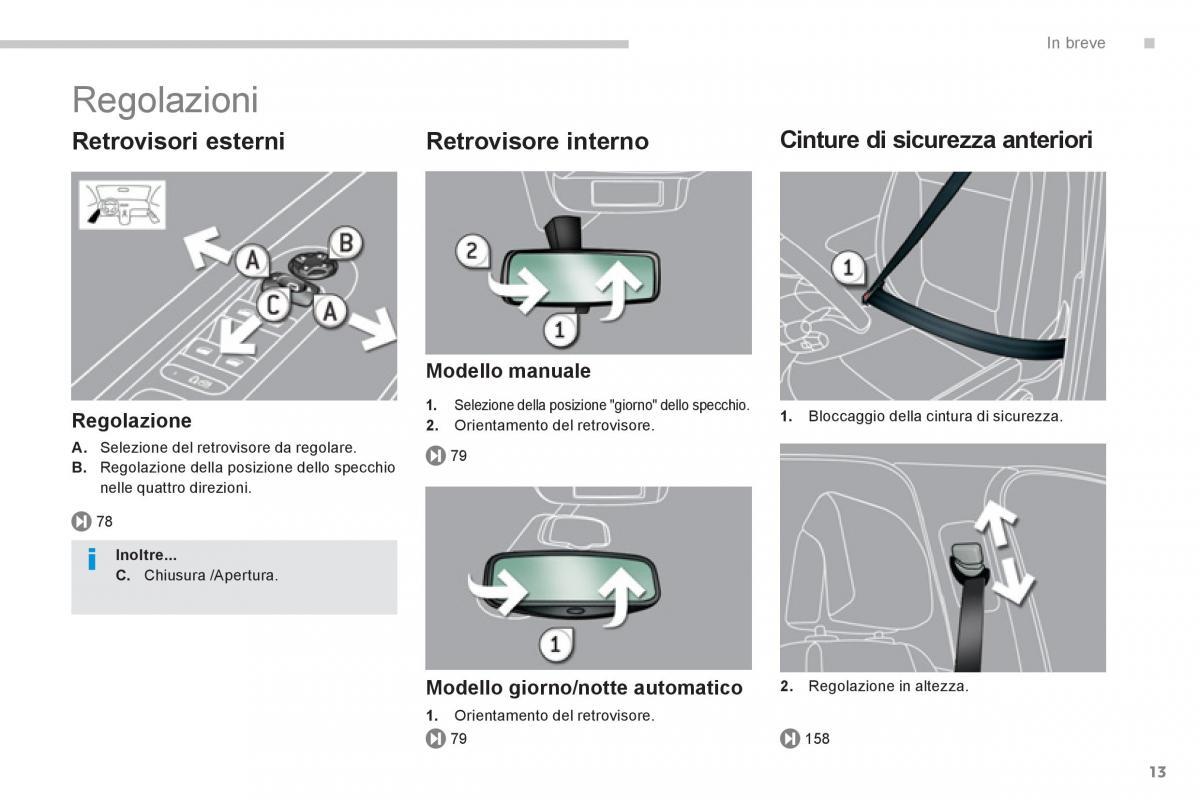 Peugeot 5008 manuale del proprietario / page 15