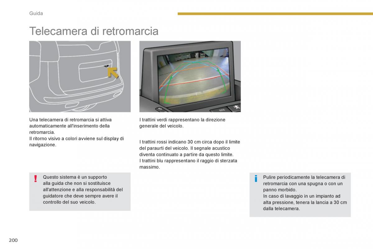 manual  Peugeot 5008 manuale del proprietario / page 202