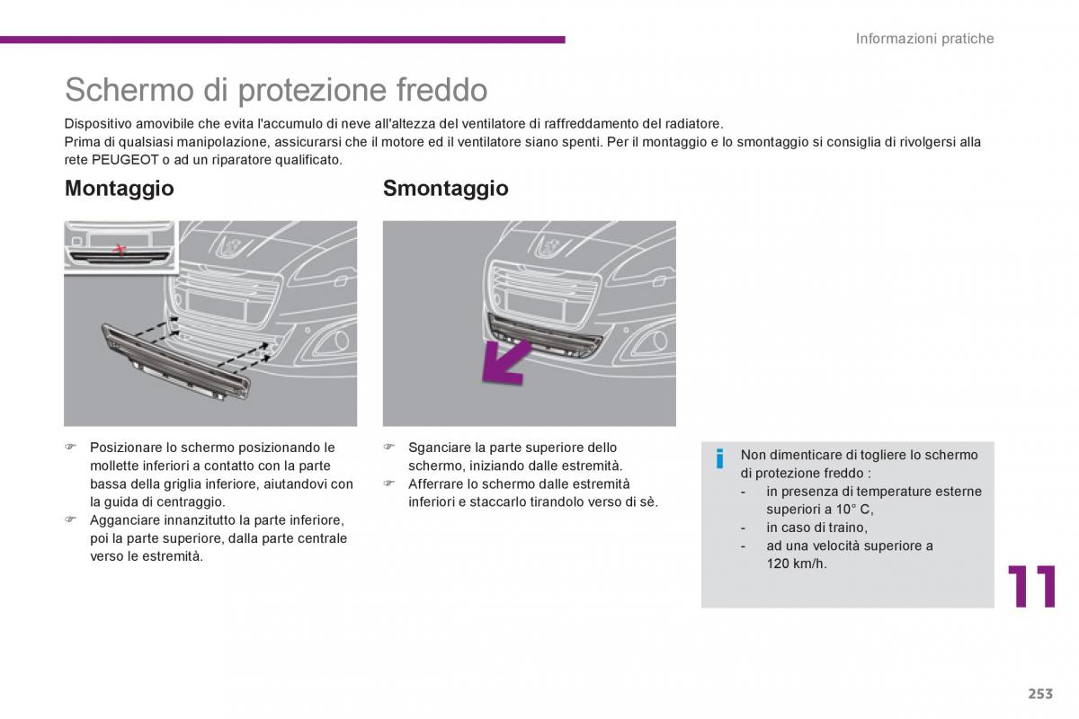 manual  Peugeot 5008 manuale del proprietario / page 255