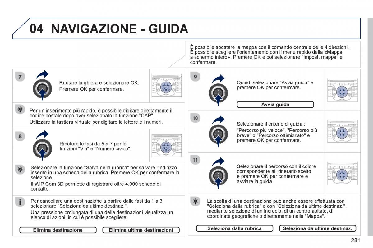 manual  Peugeot 5008 manuale del proprietario / page 283