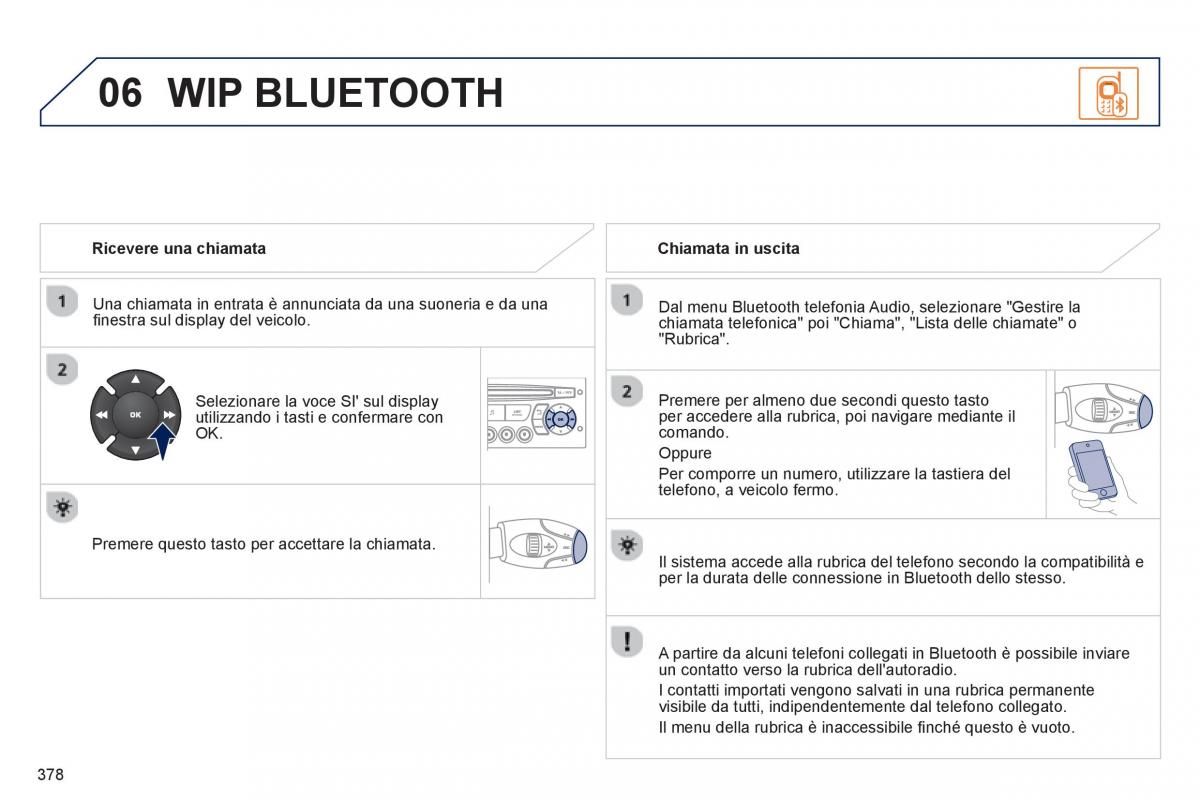 manual  Peugeot 5008 manuale del proprietario / page 380