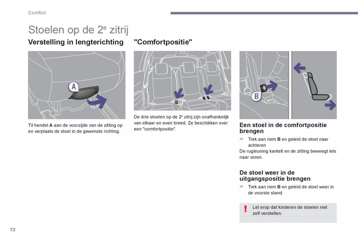 Peugeot 5008 handleiding / page 74