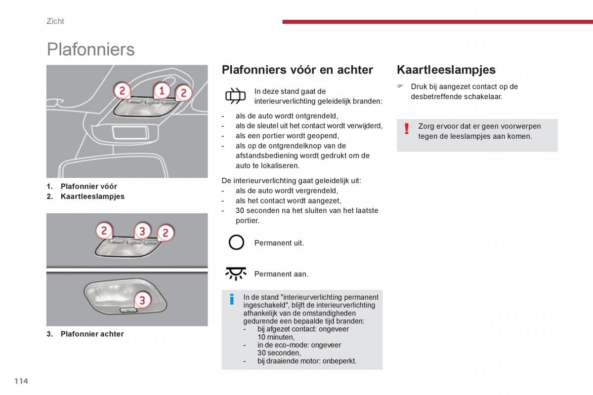 Peugeot 5008 handleiding / page 116