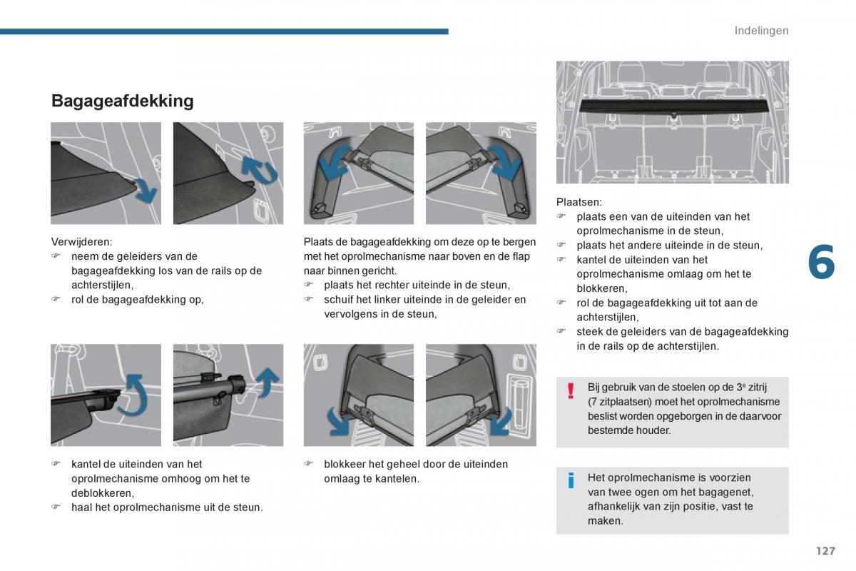 Peugeot 5008 handleiding / page 129