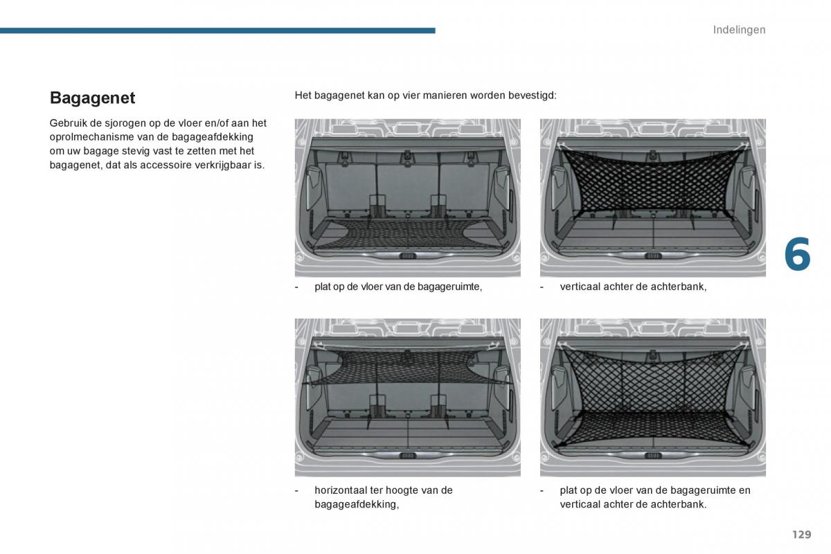 Peugeot 5008 handleiding / page 131