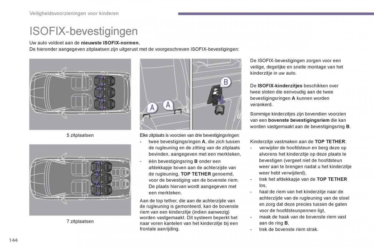 Peugeot 5008 handleiding / page 146