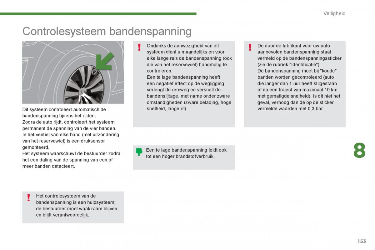 Peugeot 5008 handleiding / page 155