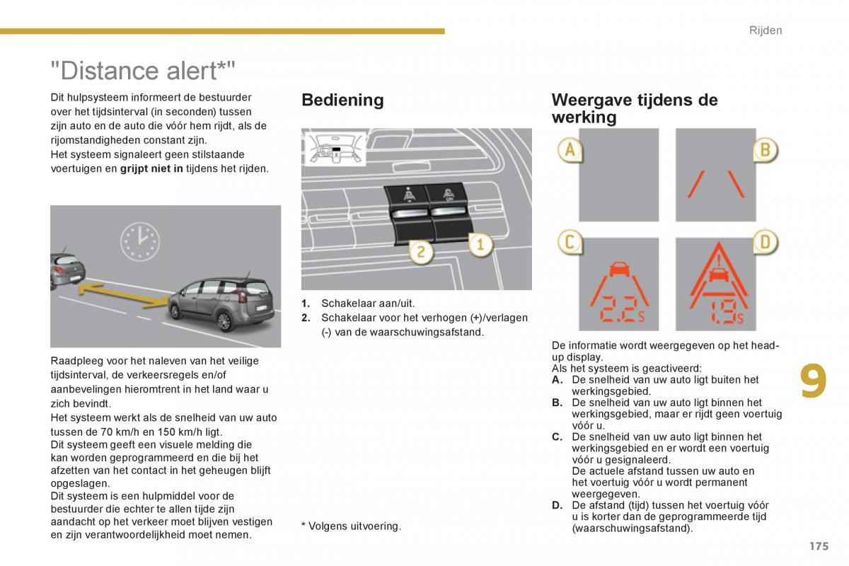 Peugeot 5008 handleiding / page 177